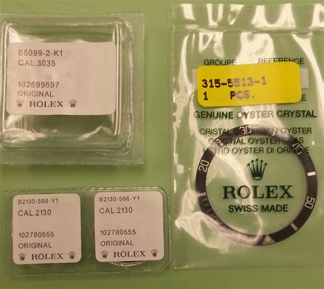 rolex parts price list|genuine rolex replacement parts.